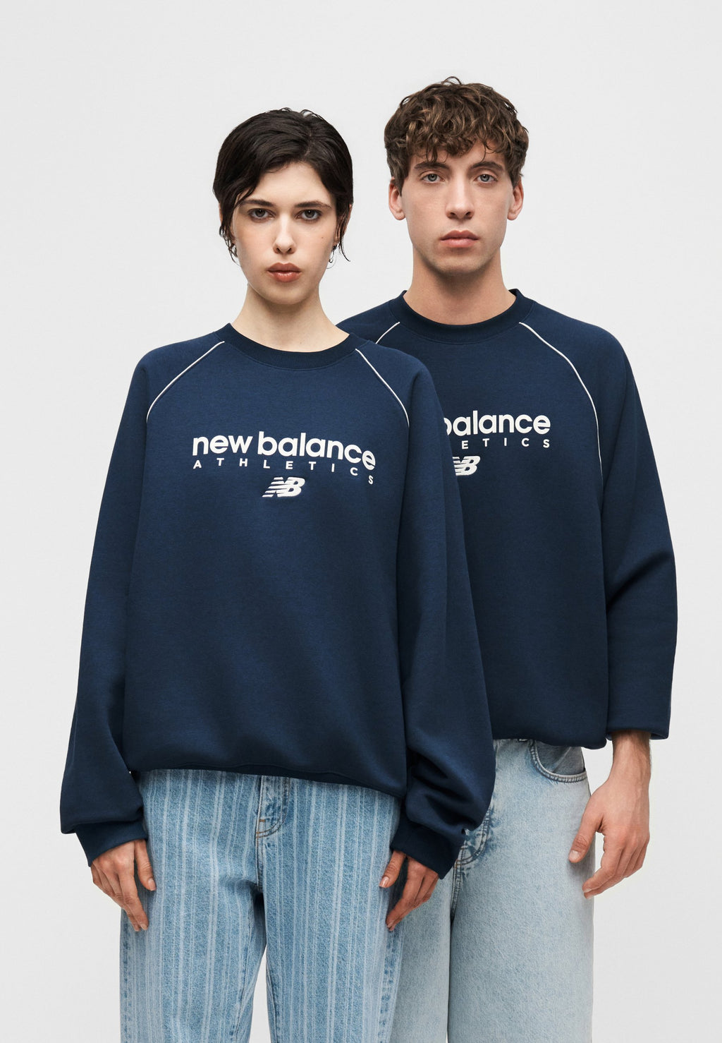 GRAPHIC CREW UNISEX - Sweat-shirt - marine