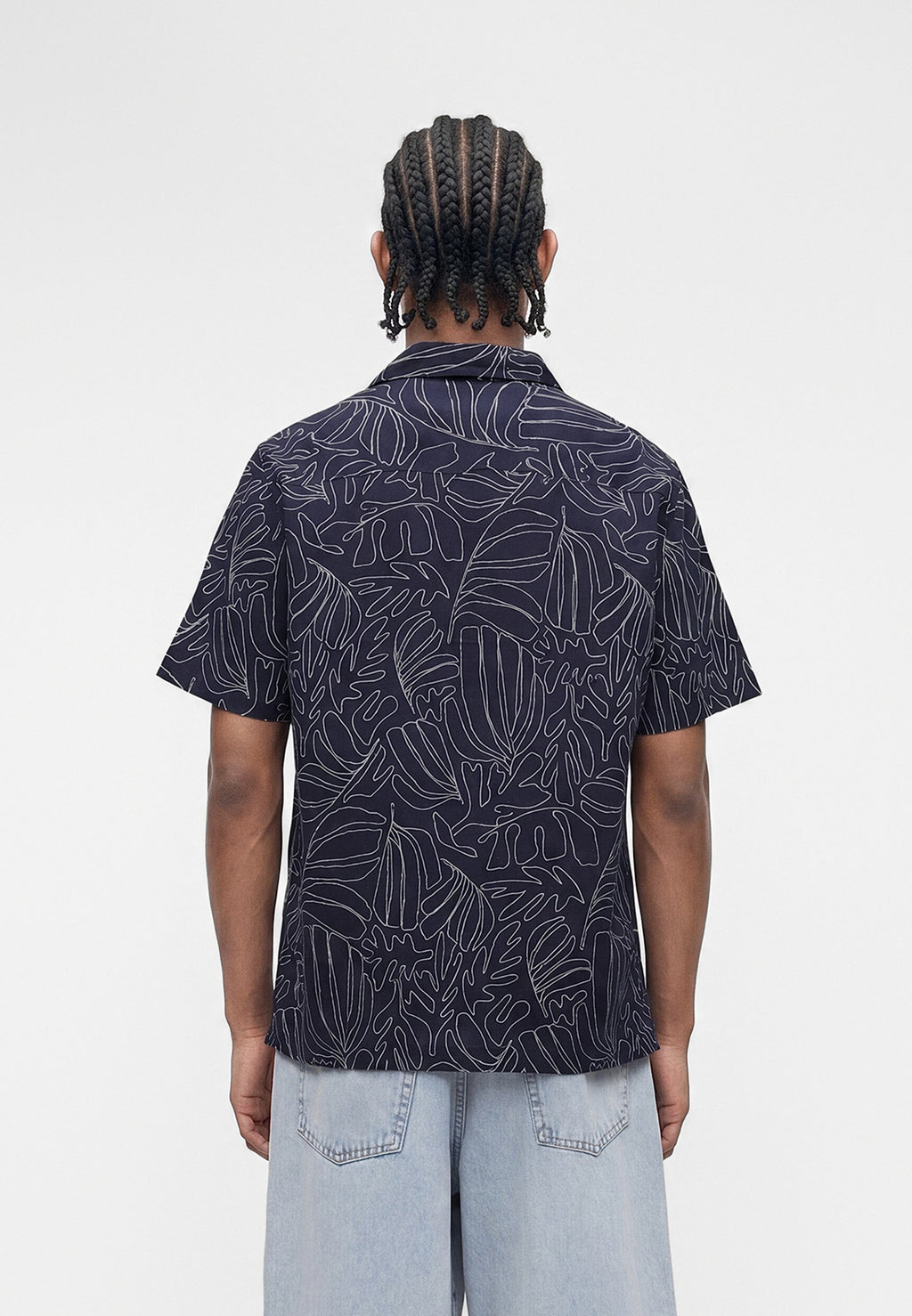 STANDARD RESORT COLLAR - Shirt - navy