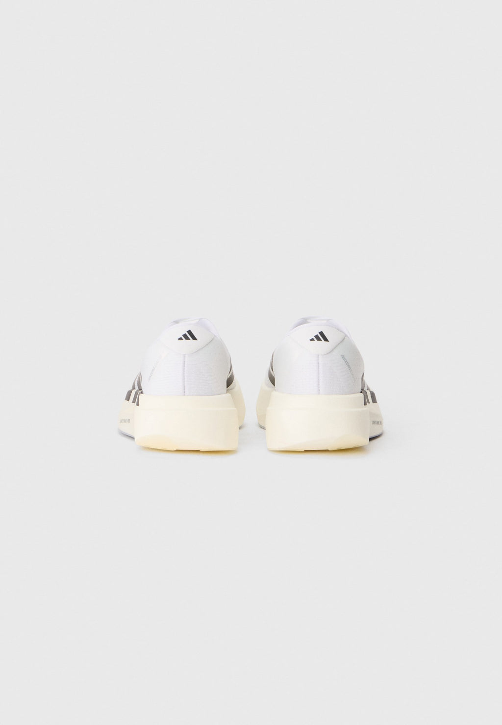ADIZERO EVO SL J UNISEX - Road running shoes - white/core black/dash grey