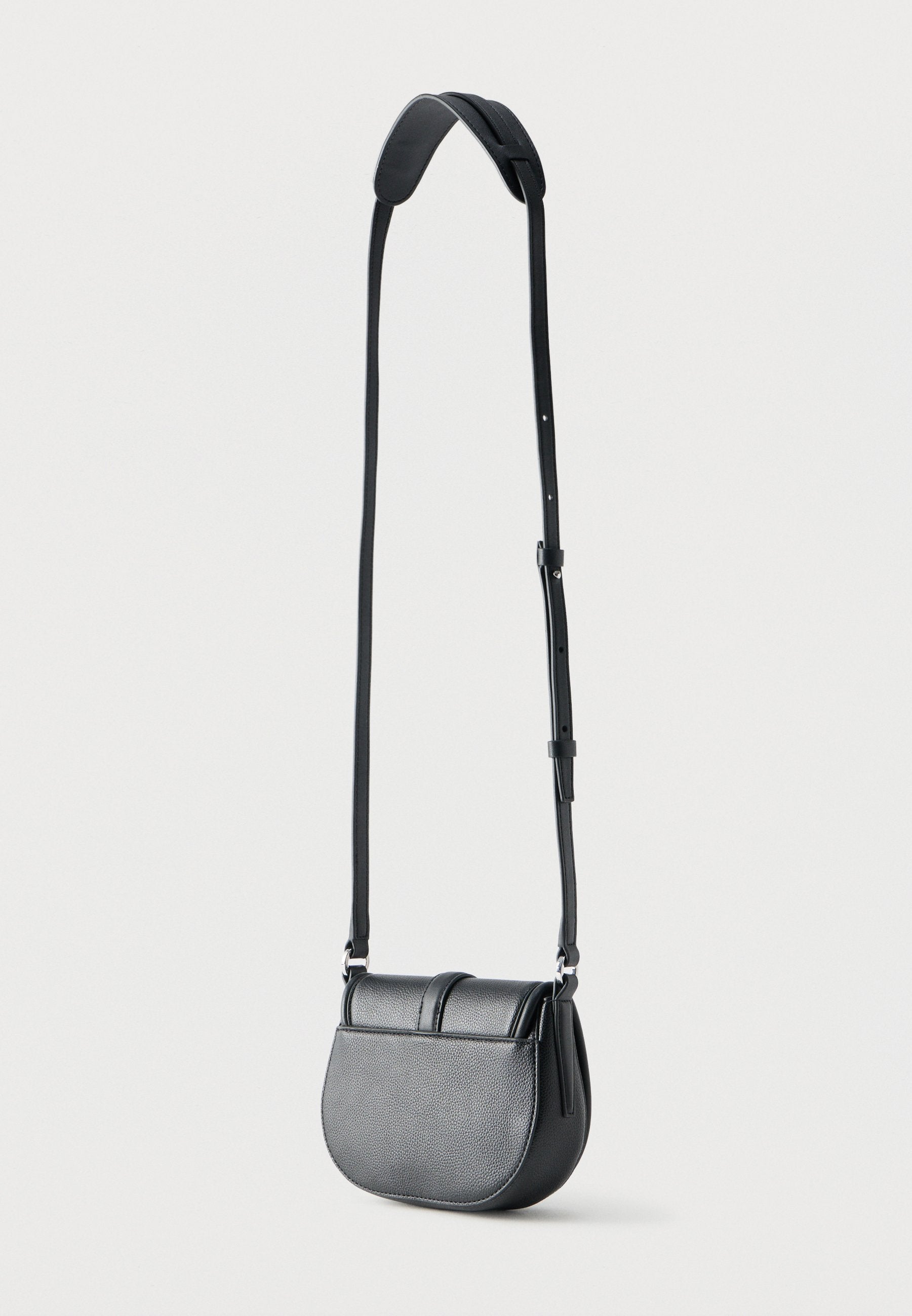 JAINA SADDLE - Cross body bag - black