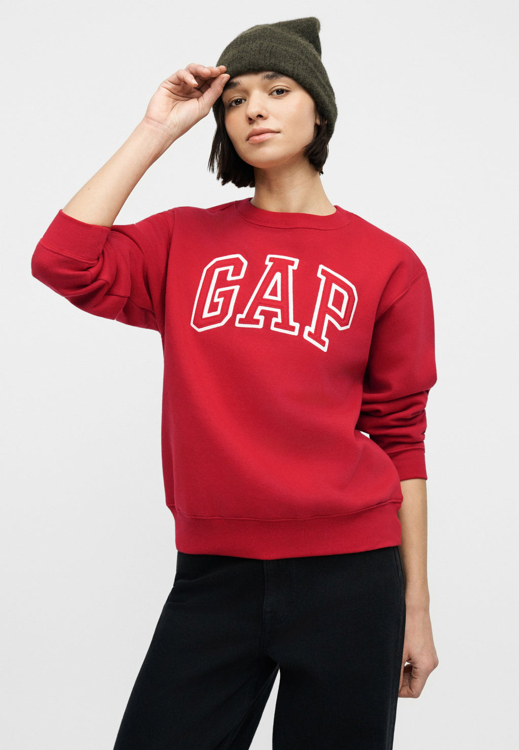 HERITAGE CREW - Sweatshirt - modern kırmızı