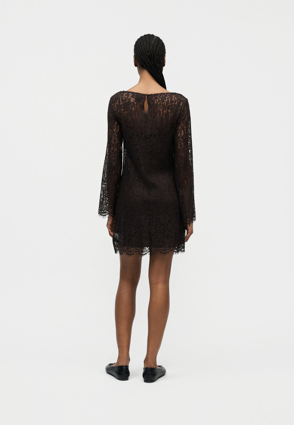 MINI DRESS - Day dress - terra brown