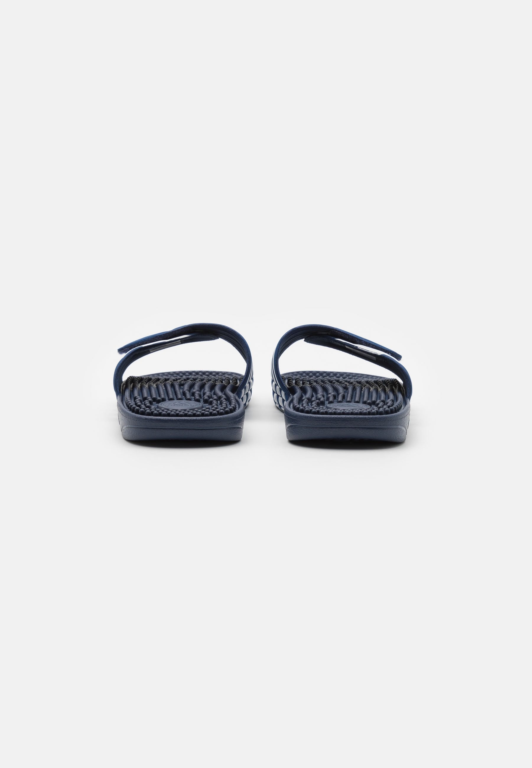ADISSAGE - Claquettes de piscine - bleu foncé/blanc chaussures