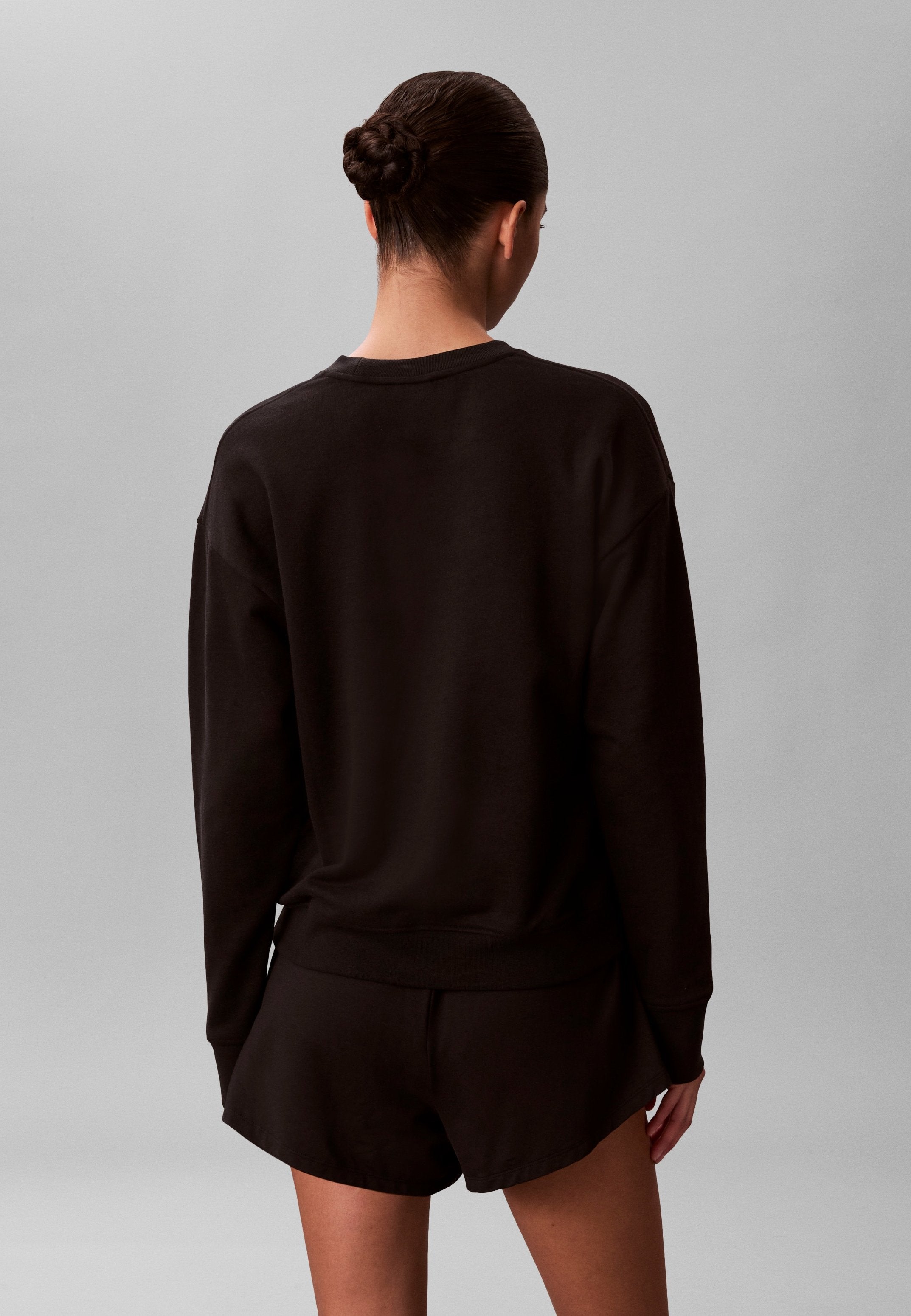 FRENCH TERRY - Sweatshirt - black