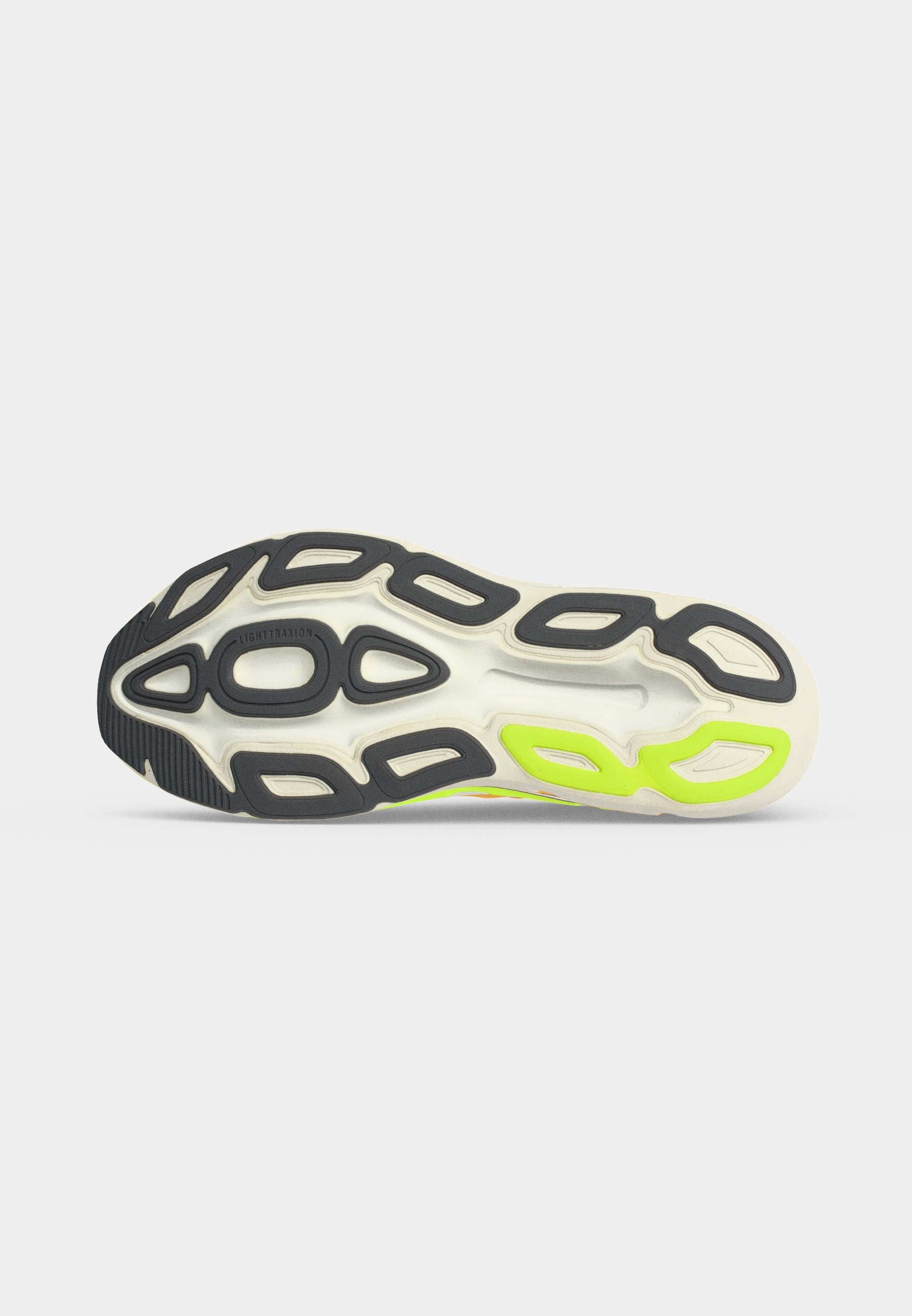 ADISTAR BYD 2 - Road running shoes - cloud white/lucid tangerine/signal green