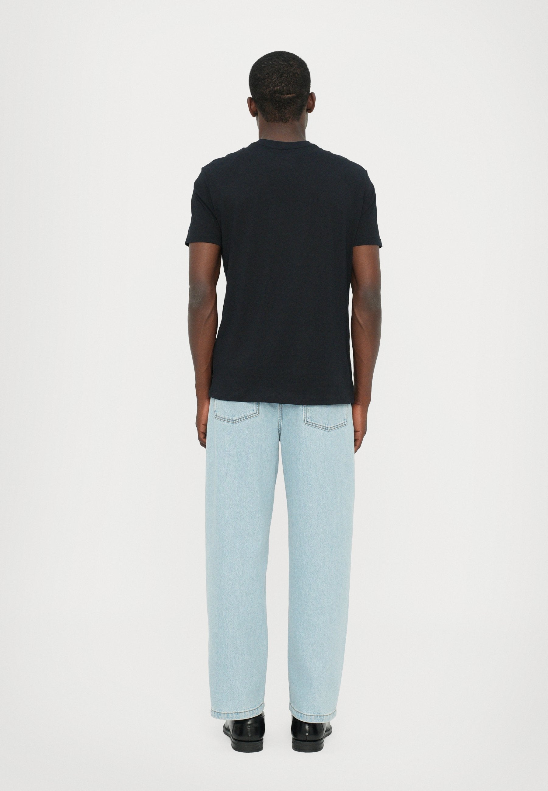 T-SHIRT REGULAR FIT - Basic T-shirt - deep navy
