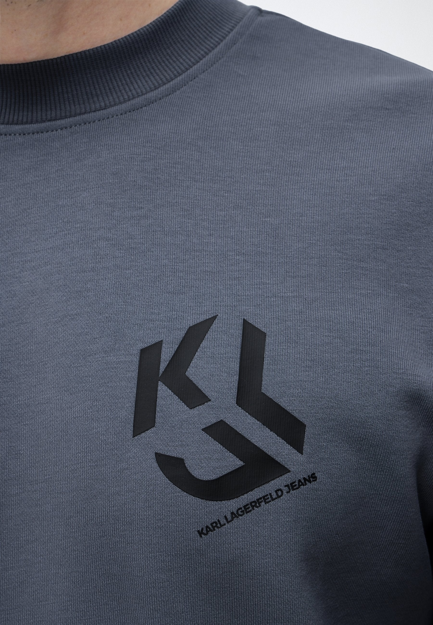 MONOGRAM PATCH - Sweatshirt - grisaille