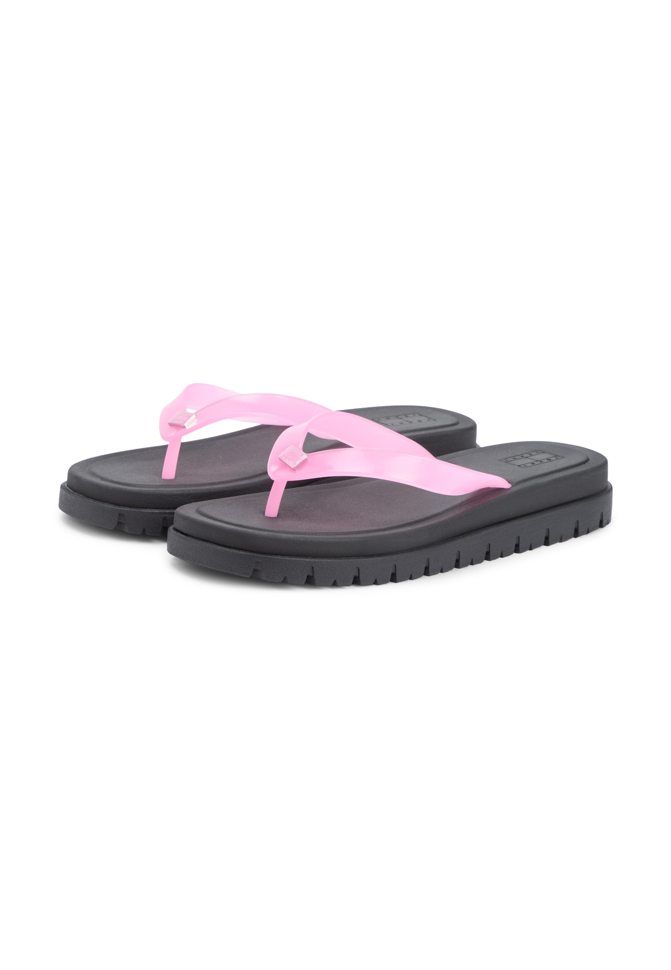 صندل CLEATED JELLY SUMMER - T-bar - بلاستيك وردي
