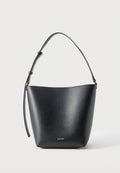 LOGO FEUILLE SAC SEAU MOYEN - Sac à main - black/toasted coconut