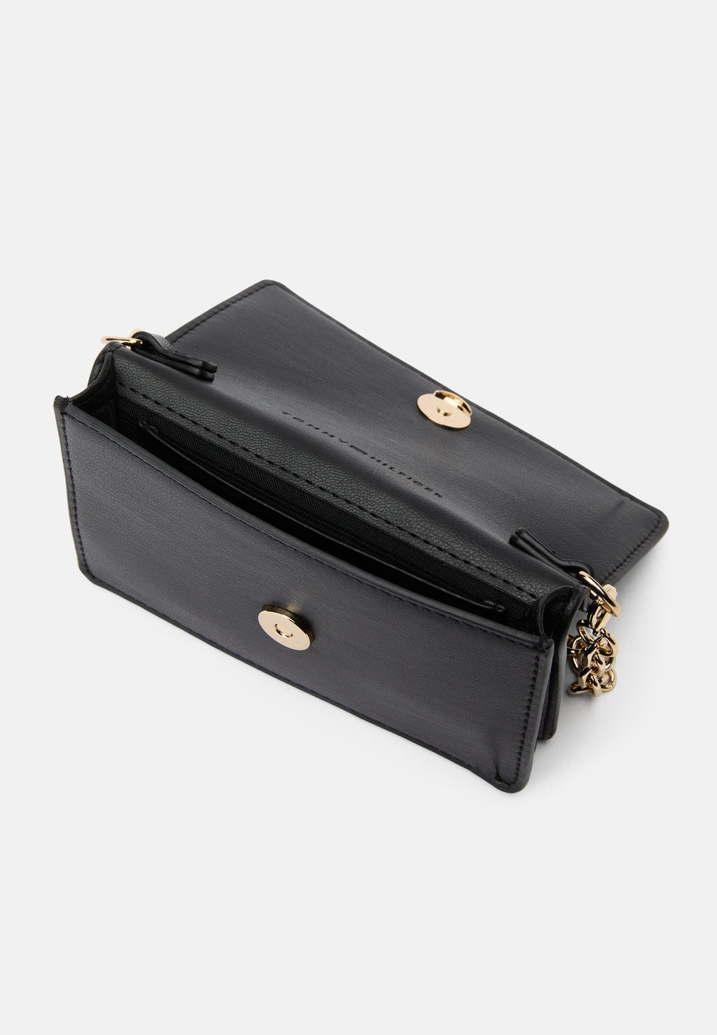 HILFIGER ICON CARD WALLET WITH CHAIN - Clutch - black