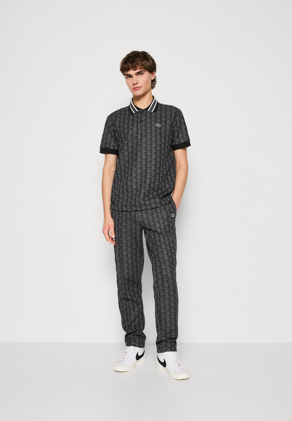 UNISEX - Tracksuit bottoms - black/graphite