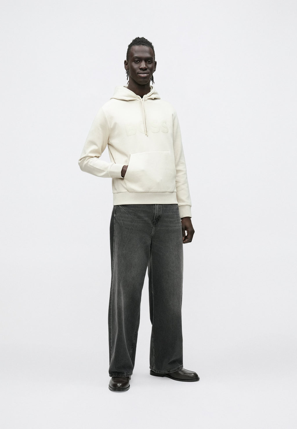 SOODY - Hoodie - light beige