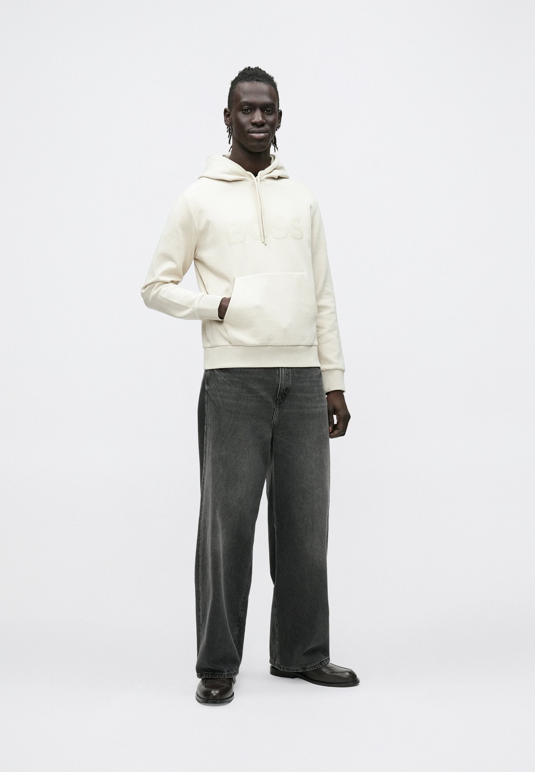 SOODY - Hoodie - light beige
