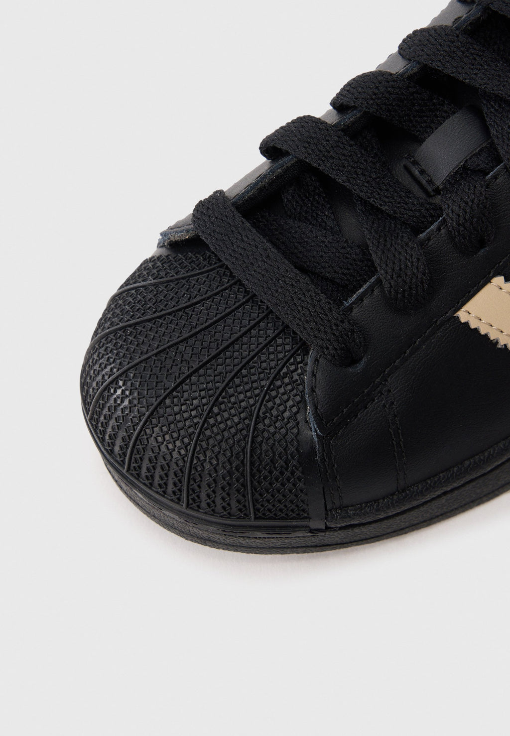 أحذية رياضية SUPERSTAR II UNISEX - أحذية رياضية - أسود أساسي/كاكي حجري