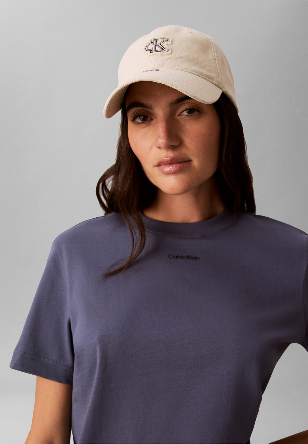 CLASSIC LOGO TEE - Basic T-shirt - blue
