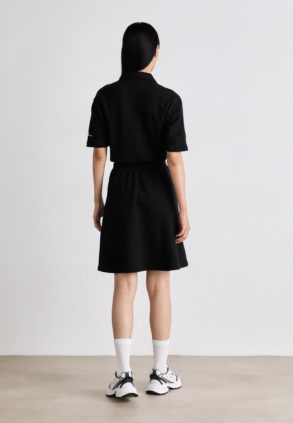 Shirt dress - black