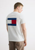 T-SHIRT EXCLUSIF FLAG BACK - T-shirt imprimé - blanc