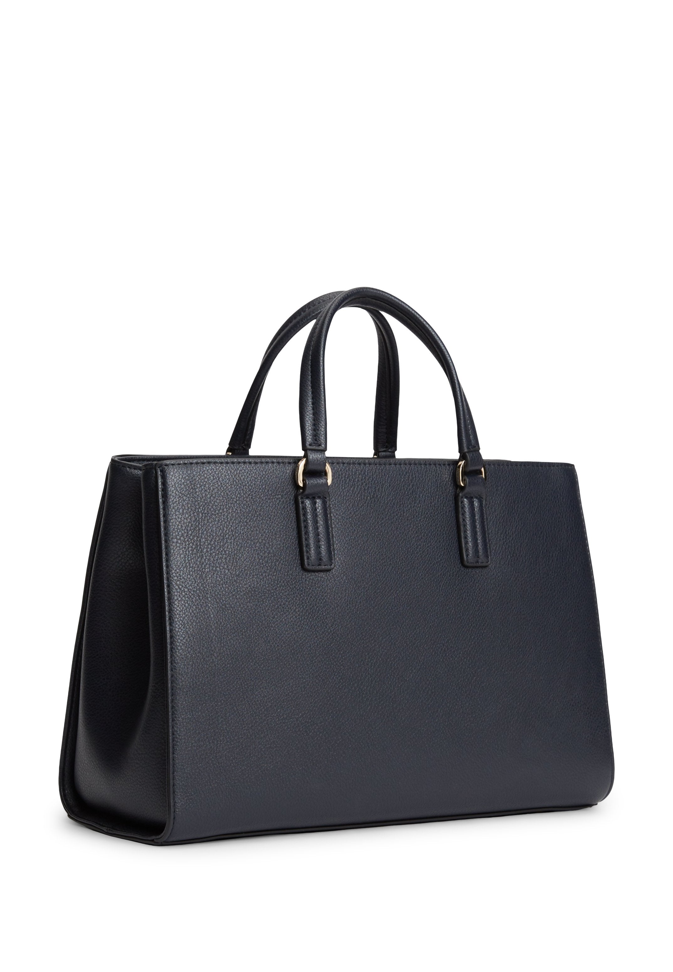 SIGNATURE CROSSBODY SATCHEL - Tote bag - space blue