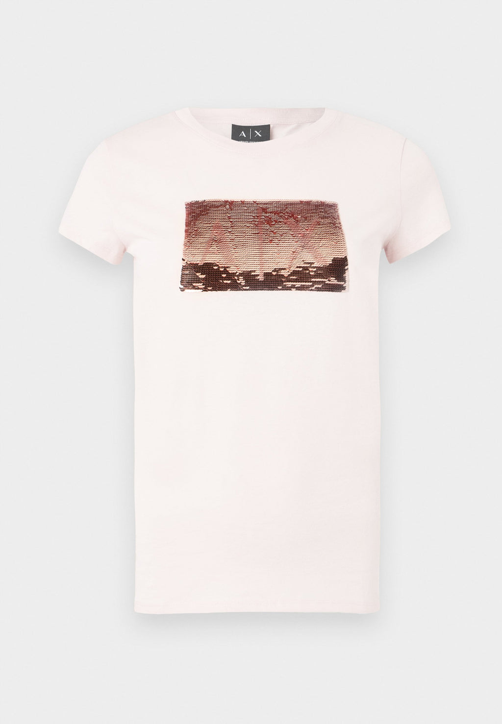 Print T-shirt - salt rose