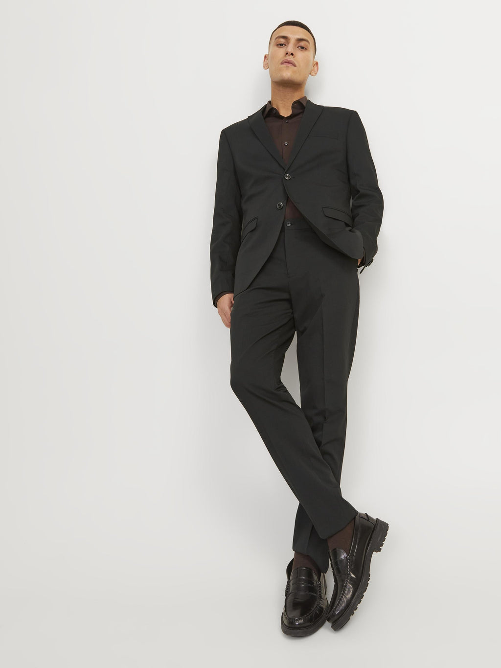 JPRFRANCO SUIT NOOS SET - Takım Elbise - Siyah