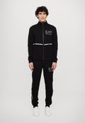 TRAIN VISIBILITY - Tracksuit - black/silver-coloured