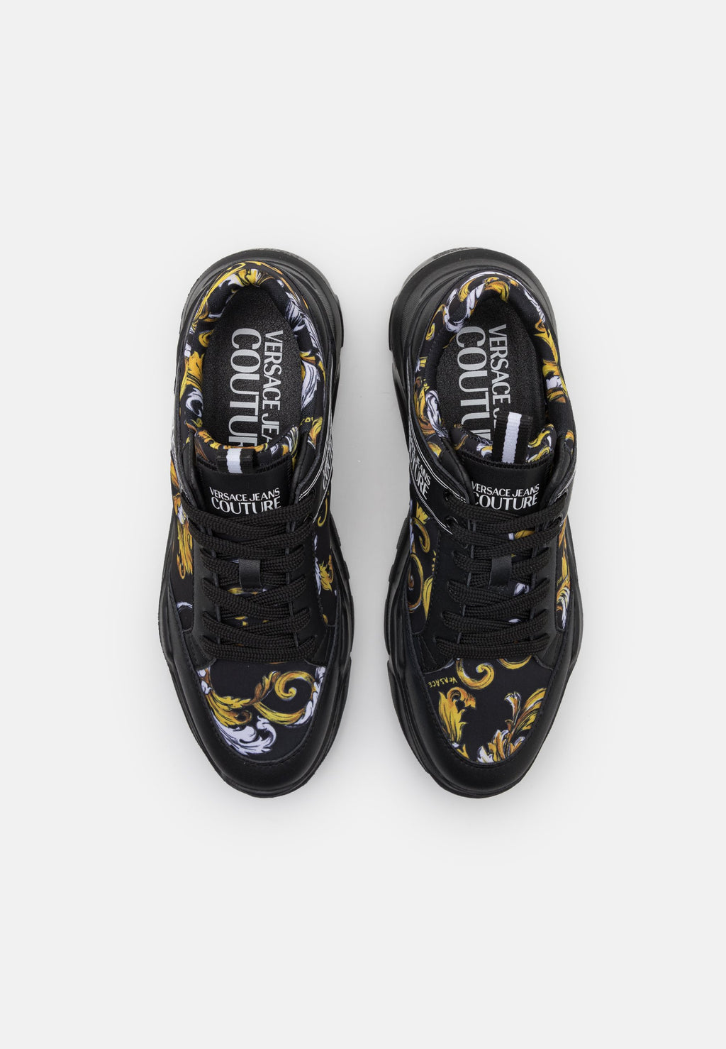 Trainers - black/gold
