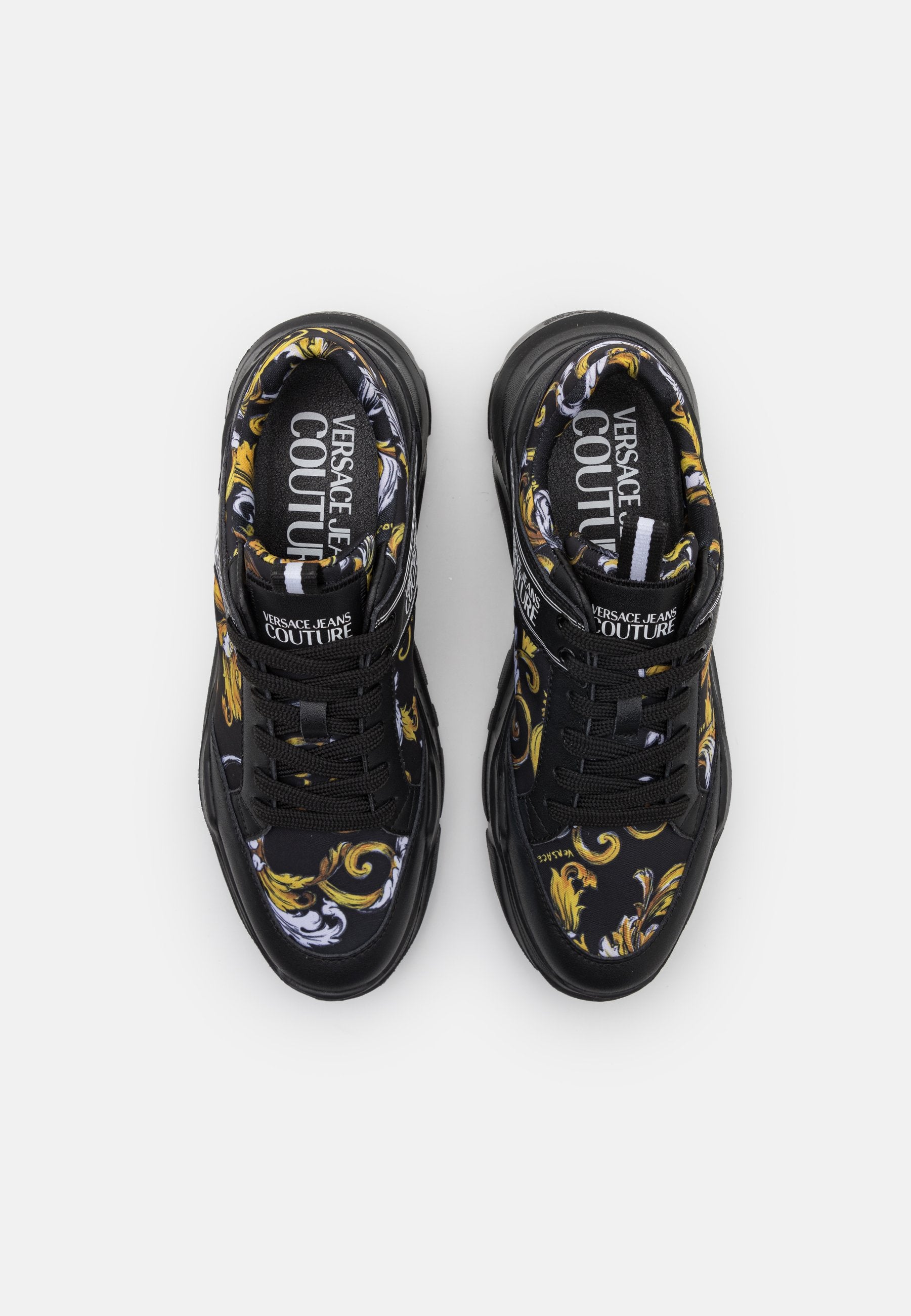 Trainers - black/gold