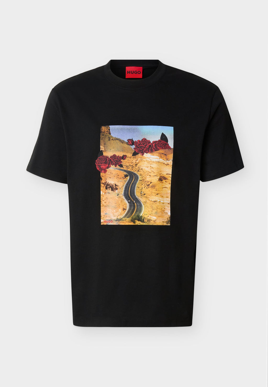 DIKERD - Print T-shirt - black