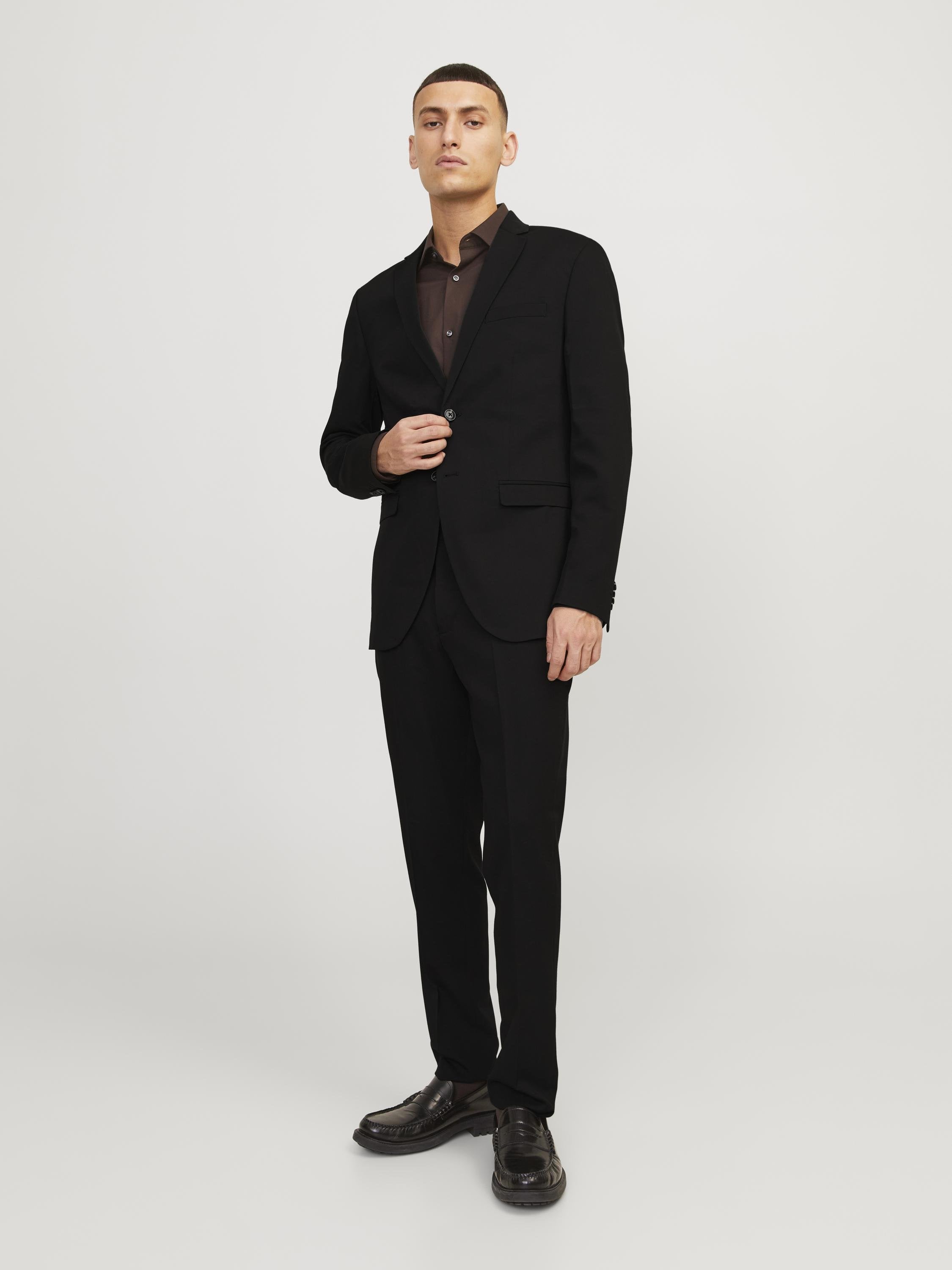JPRFRANCO Super Slim Fit - Blazer jacket - black