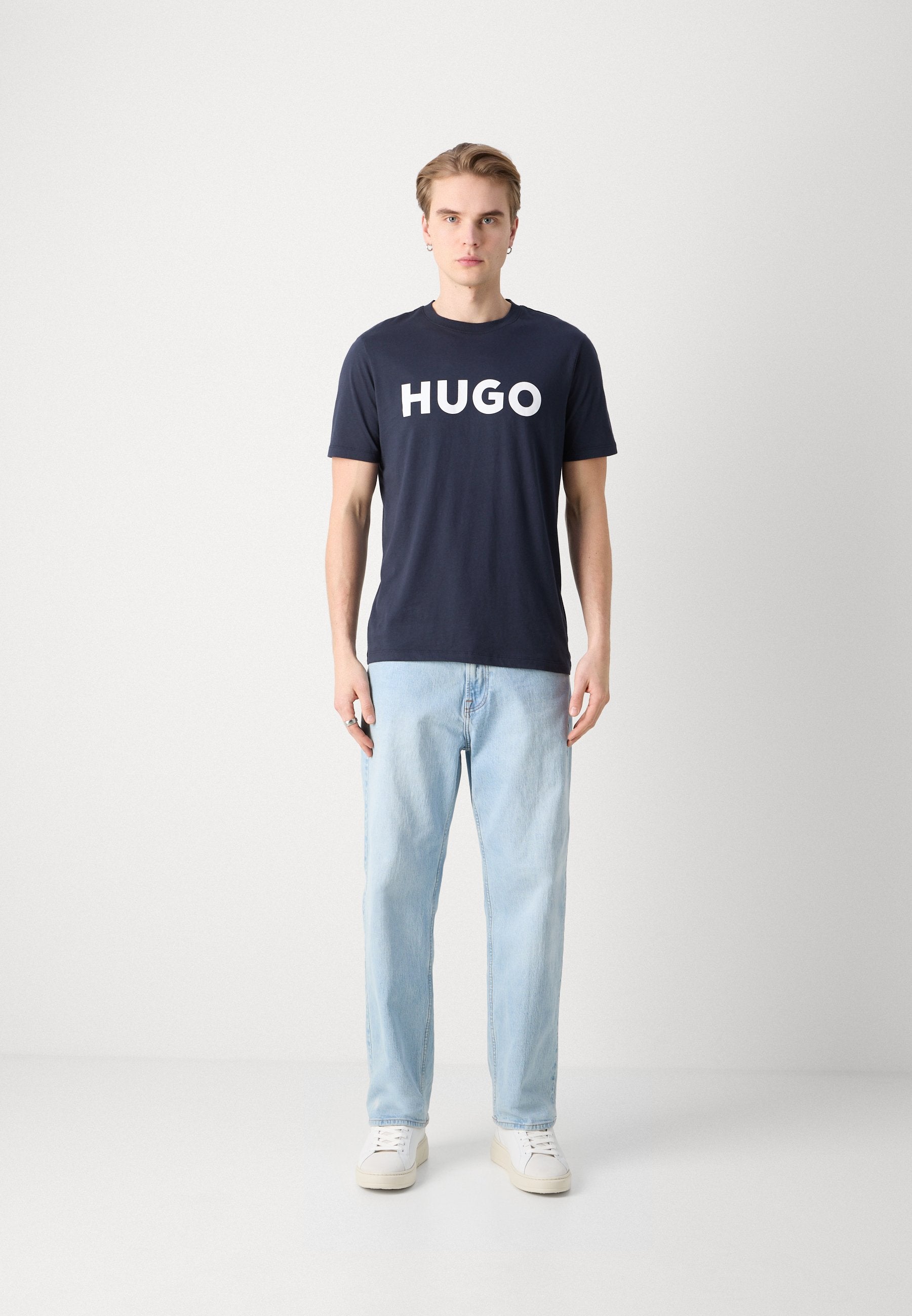 DULIVIO - T-shirt imprimé - bleu foncé