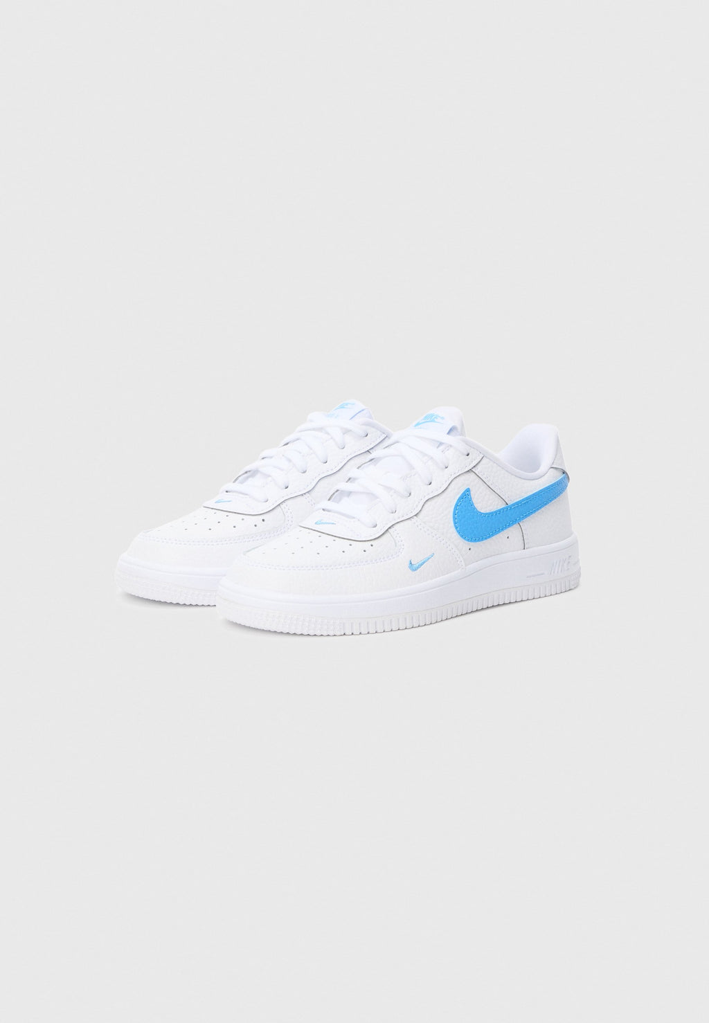 FORCE 1 LOW UNISEX - Baskets basses - white/univ blue