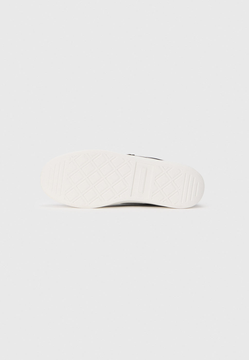 TH MONOGRAM LEATHER COURT TRAINERS - Trainers - black