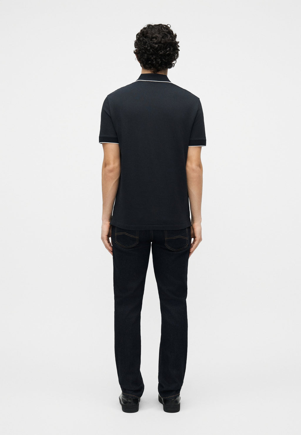 SLIM - Polo shirt - deep navy