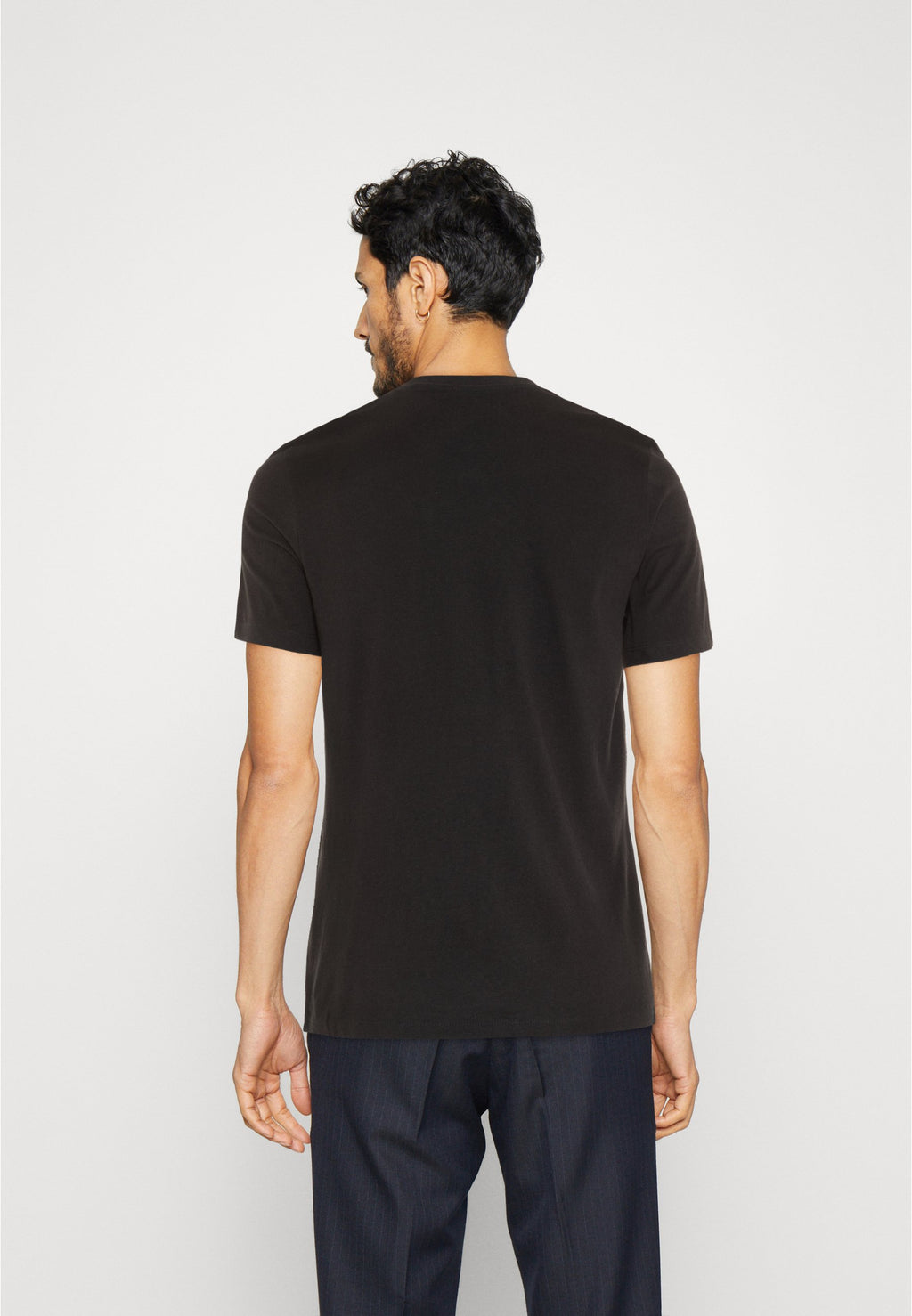 SS ORIGINAL LOGO - Print T-shirt - jet black