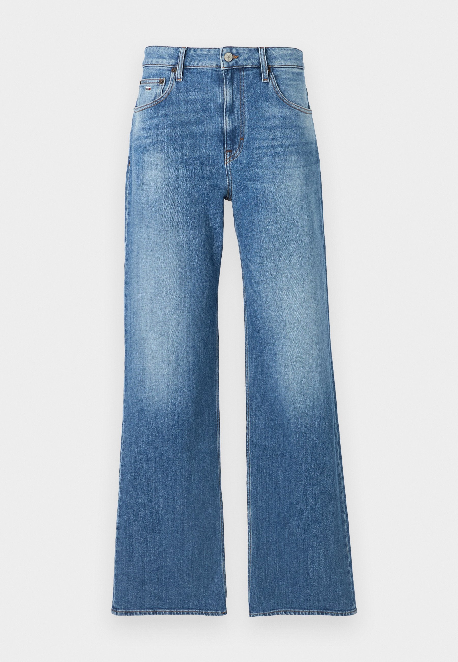 JEANS DROIT DÉLAVÉ DÉCONTRACTÉ MIA - Jean coupe décontractée - denim medium