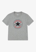 TEE-SHIRT PATCH CHUCK CORE - T-shirt imprimé - gris foncé chiné