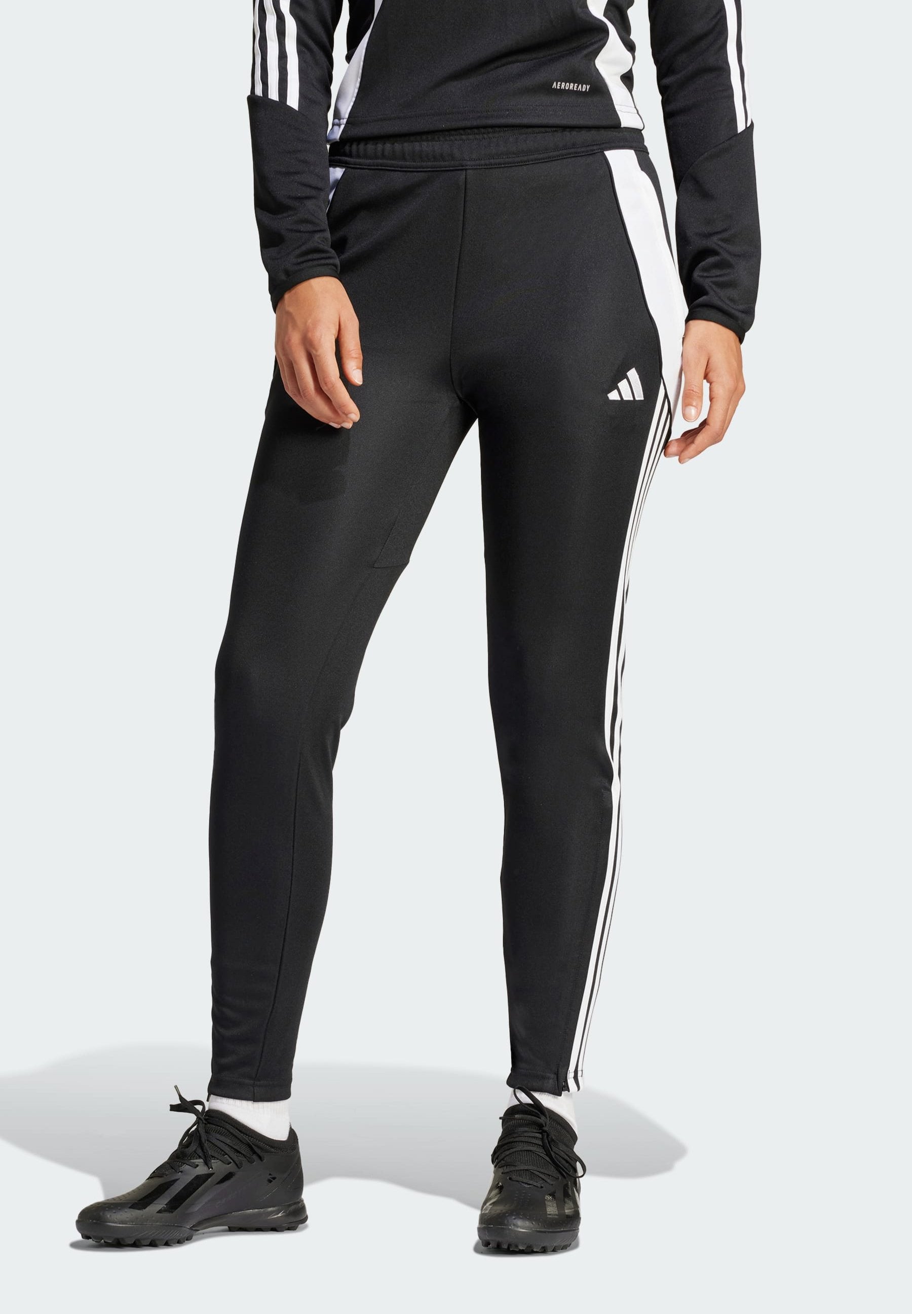 TIRO24 TRAINING PANT REGULAR - Tracksuit bottoms - black white