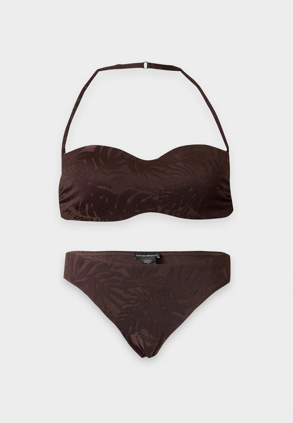 BAND - Bikini - brown monstera