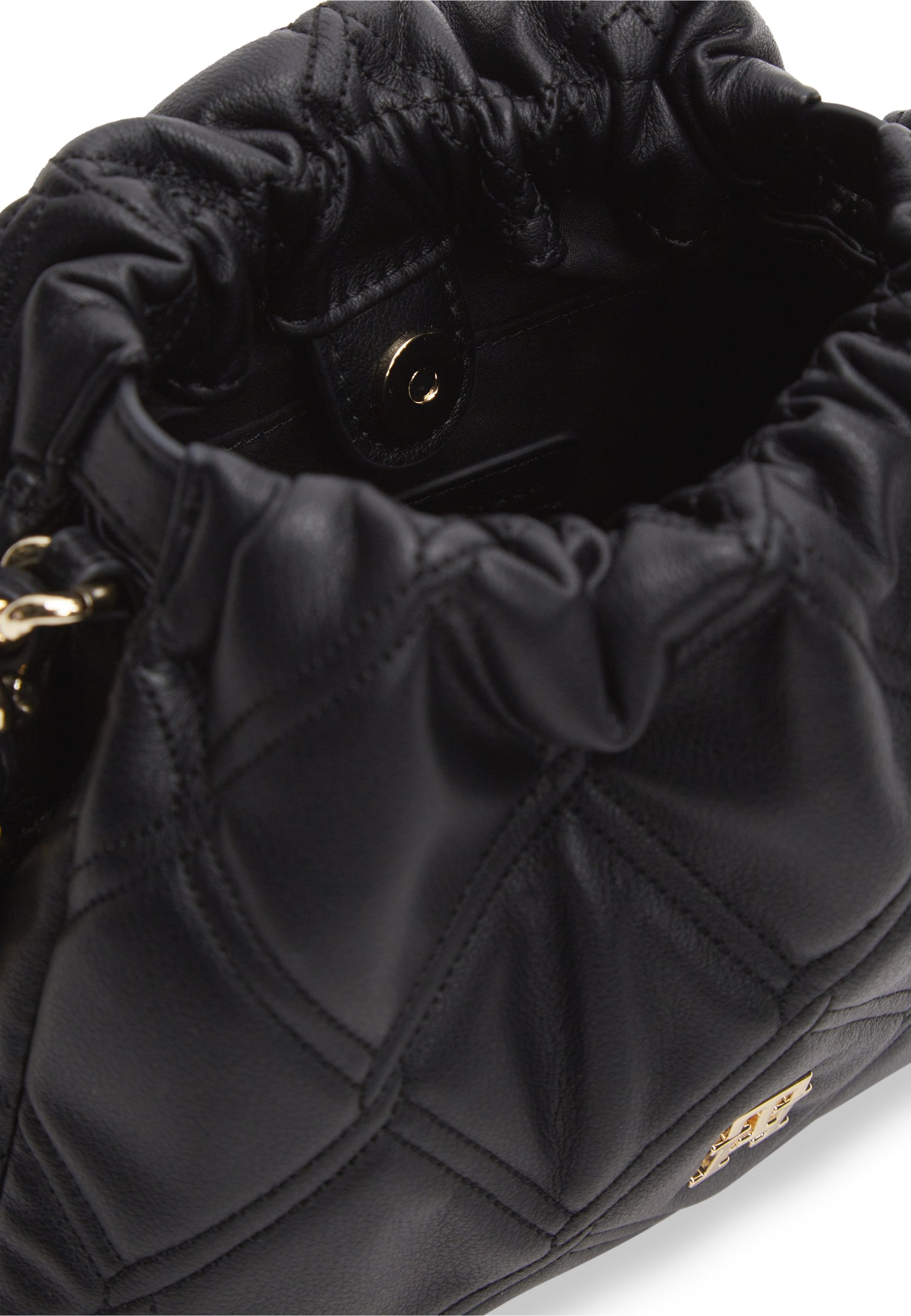 FEMININE MINI - Cross body bag - black