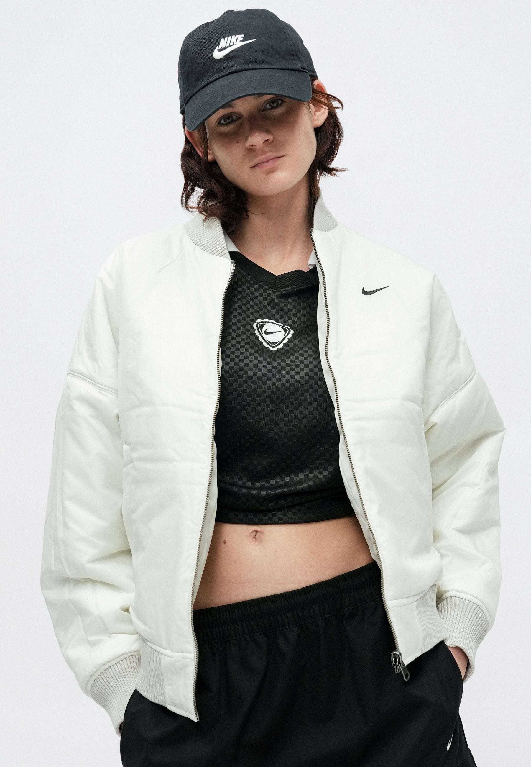 Bomber Jacket - light bone/sail