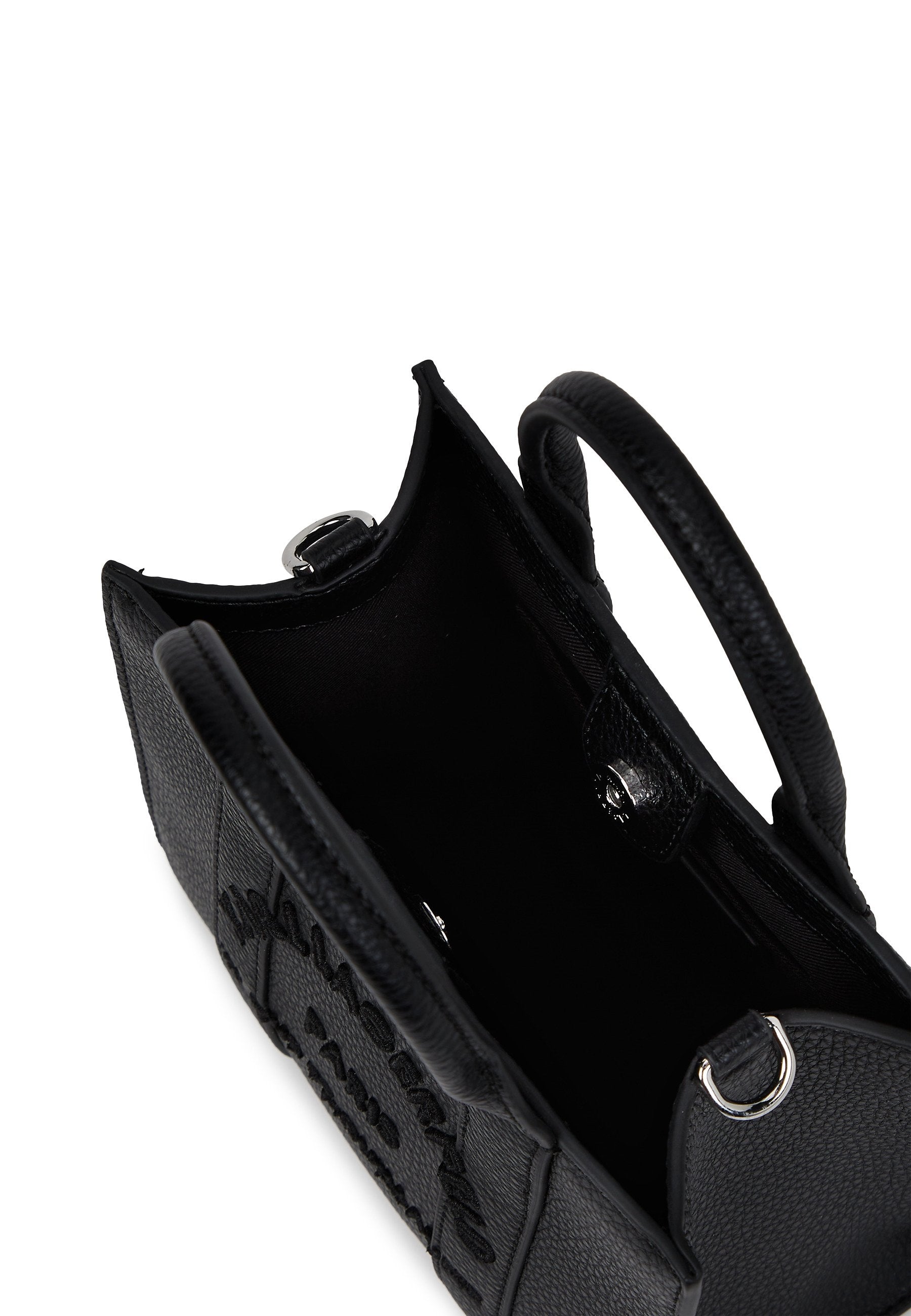 SQUARE - Handbag - black