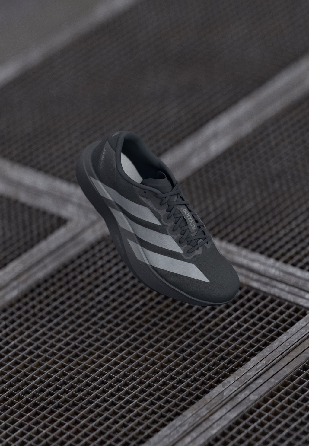 ADIZERO EVO SL M - Trainers - core black/iron metallic/grey four
