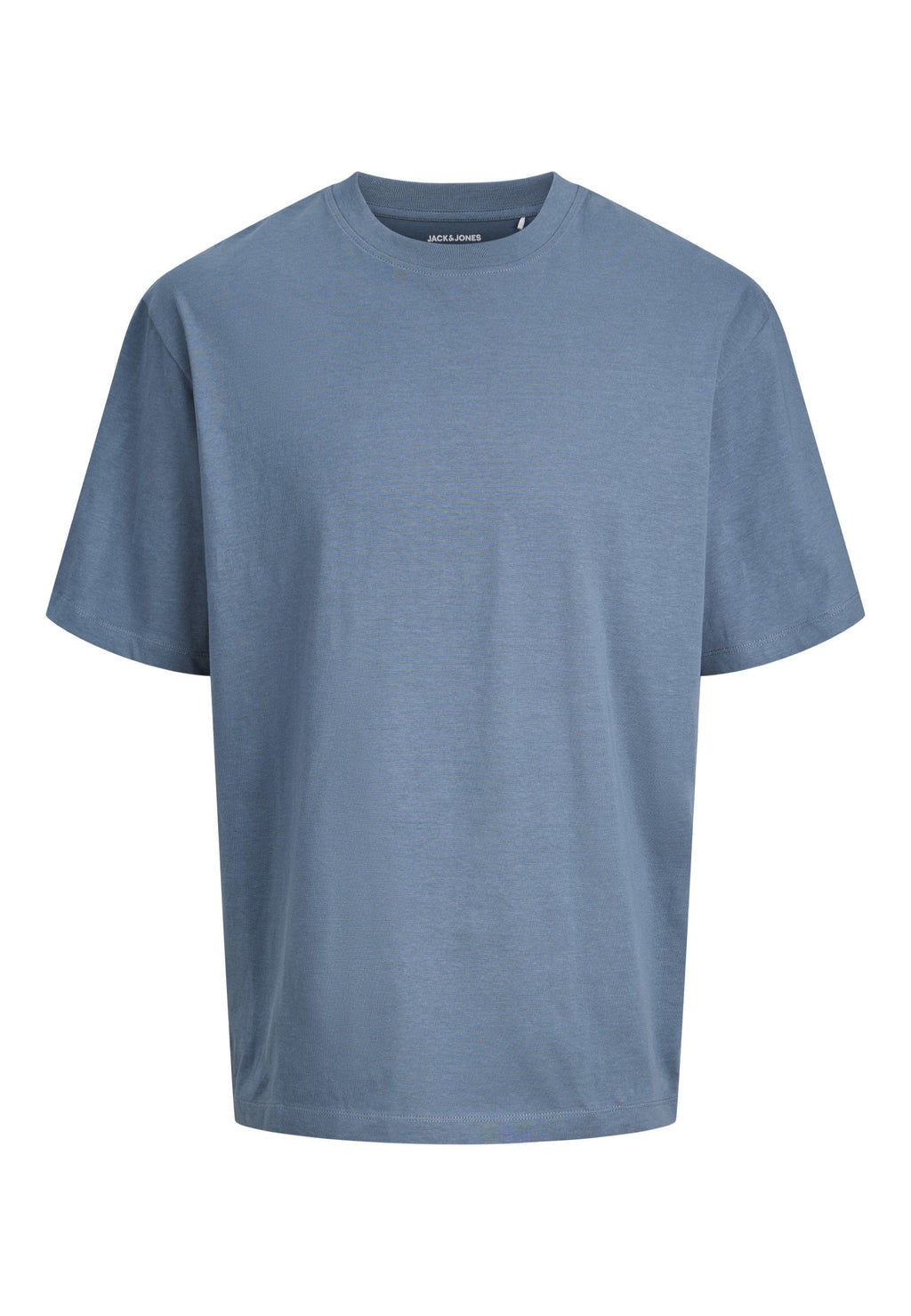 Plus Size Plain - Basic T-shirt - blue mirage