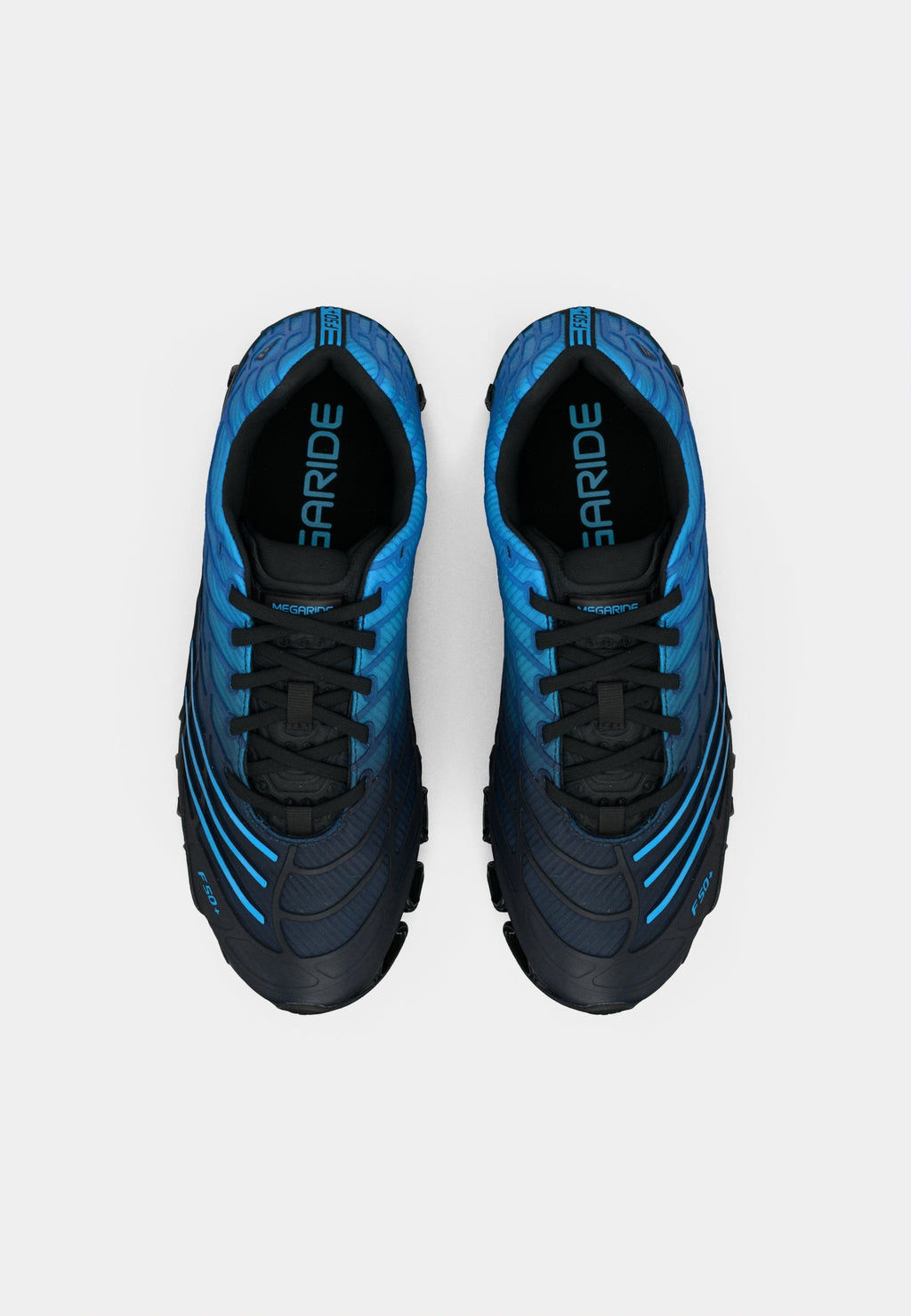 MEGARIDE F50 UNISEX - Trainers - core black/lucid aquamarine