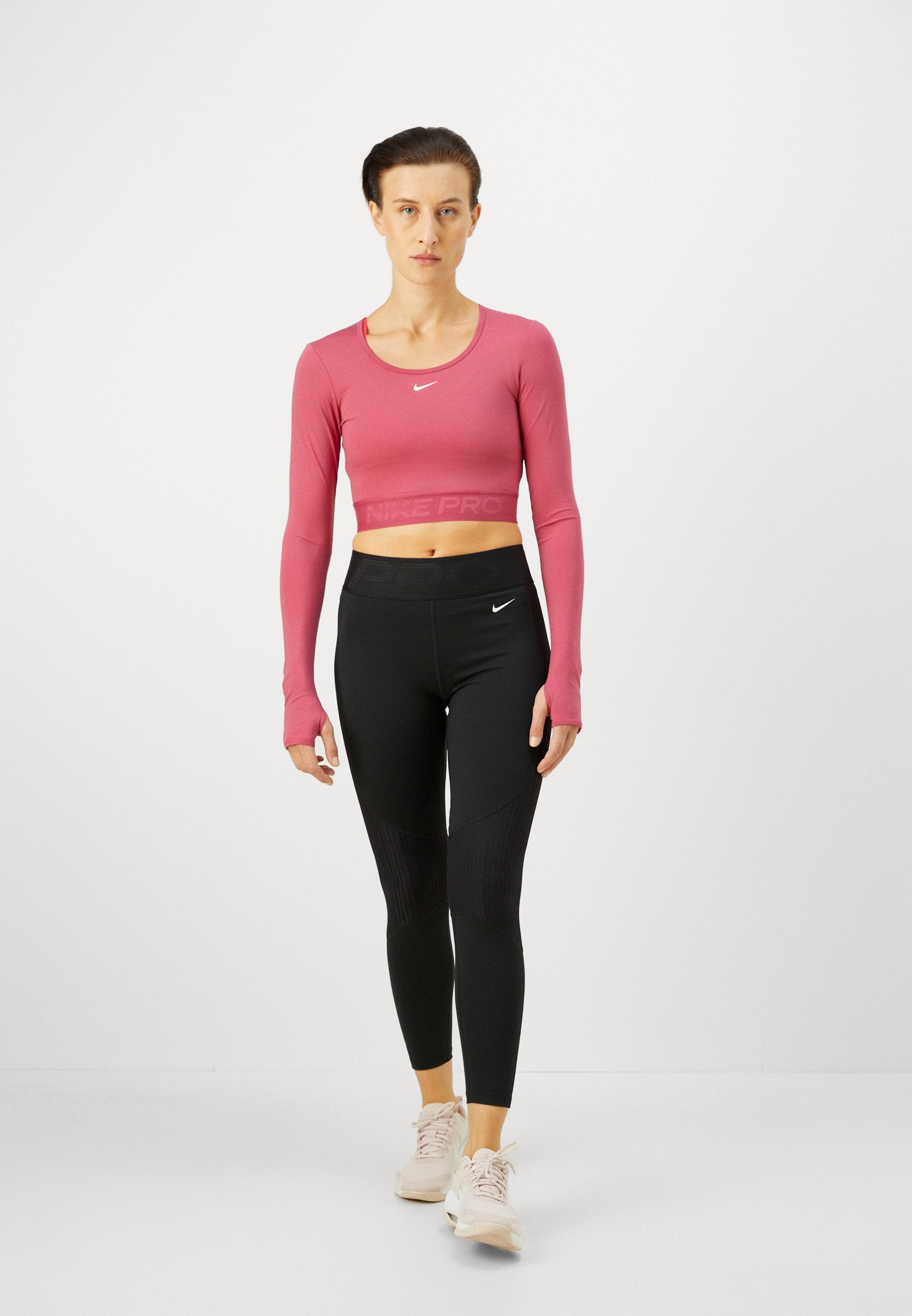 PRO SHINE - Long sleeved top - sweet beet/rush maroon