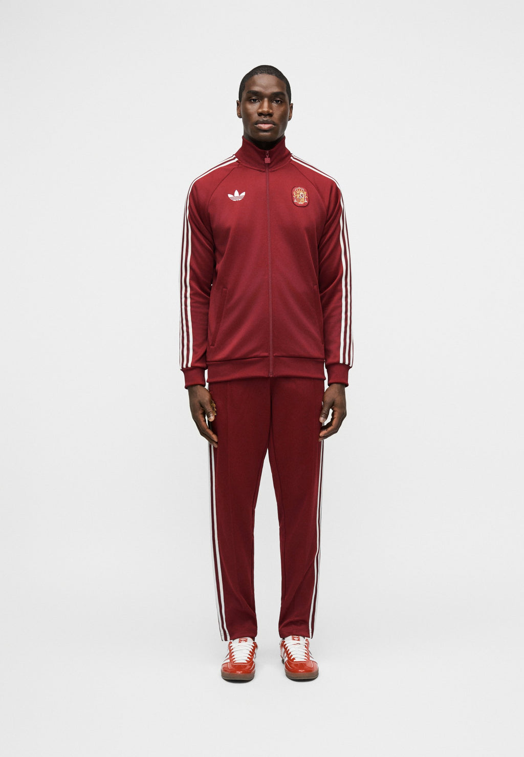 SPAIN ORIGINALS - Training jacket - burgundy