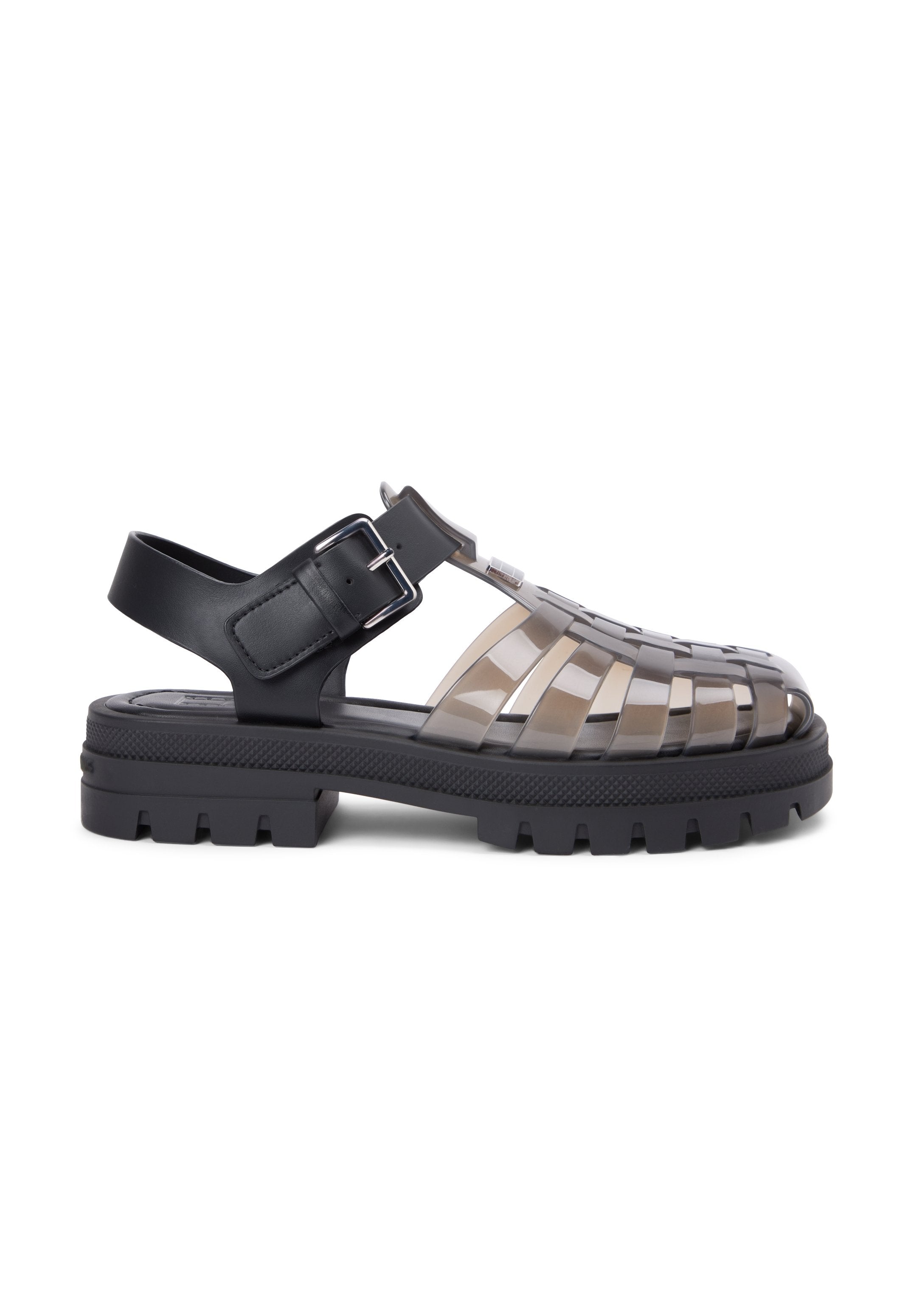JELLY FISHERMAN - Walking sandals - black