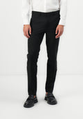 HESTEN - Trousers - black