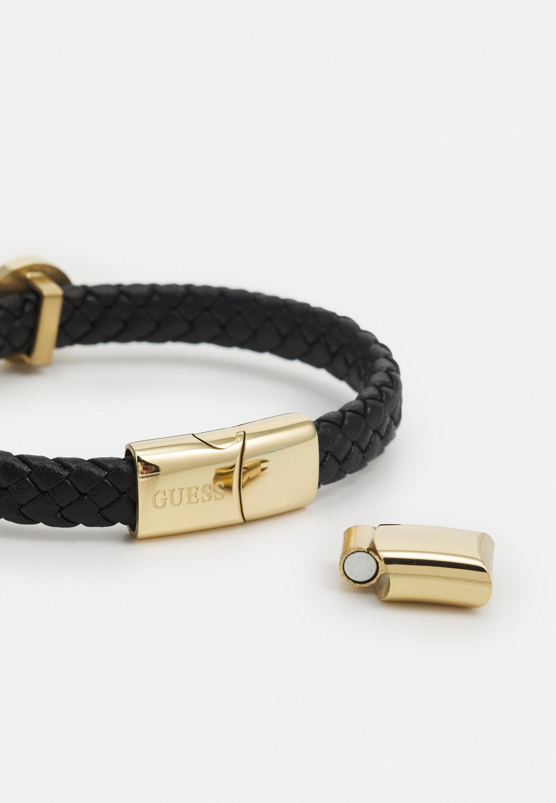 LION COIN UNISEX - Bracelet - yellow gold-coloured/black