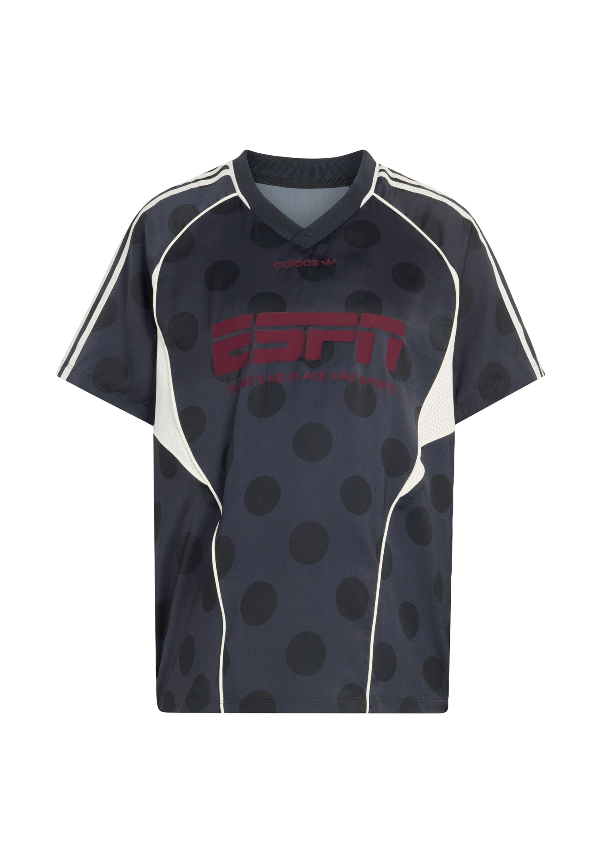 POLKA DOT - Print T-shirt - night grey